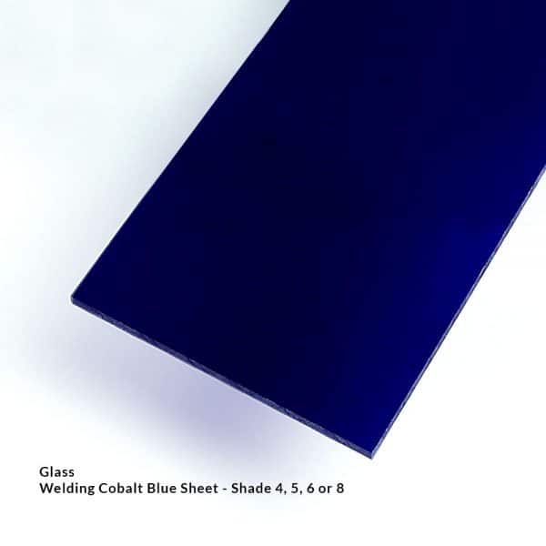 Cobalt Blue Glass Welding Window Sheet